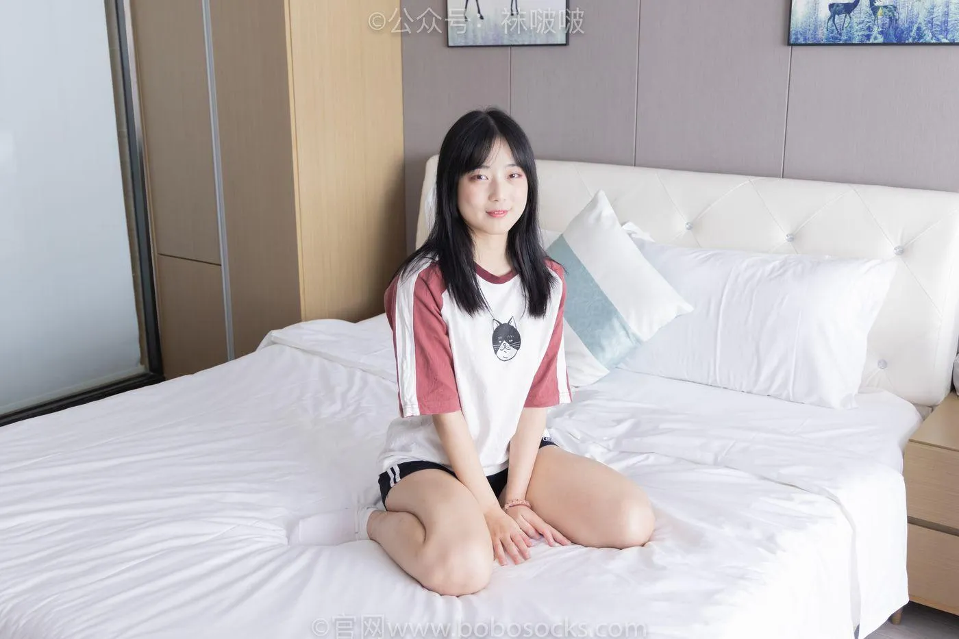 [BoBoSocks袜啵啵]NO.036 菠萝-帆布鞋、白棉袜、裸足 [138P]插图5